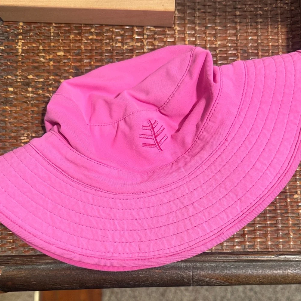 Coolibar Vibrant Pink Sun Hat - Picture 2 of 3
